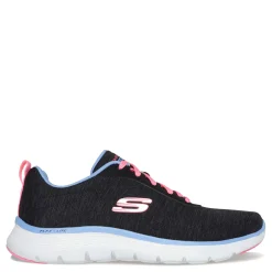 Skechers Sneakers & Athletic|Women's , Flex Appeal 5.0 - Modern Times Sneaker Black Multi