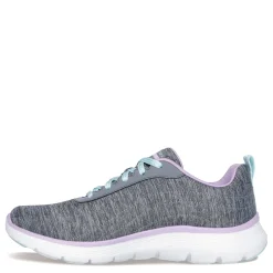 Skechers Sneakers & Athletic|Women's , Flex Appeal 5.0 - Modern Times Sneaker Grey Multi