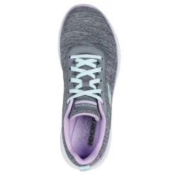 Skechers Sneakers & Athletic|Women's , Flex Appeal 5.0 - Modern Times Sneaker Grey Multi
