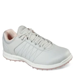 Skechers Sneakers & Athletic|Women's , GO GOLF Pivot Golf Shoe Light Grey/Pink