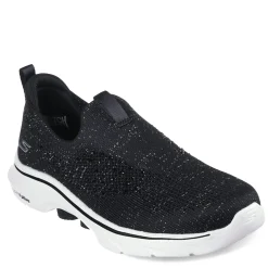 Skechers Slip-On Shoes|Women's , GO WALK 7 - Blink Sneaker Black