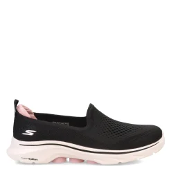 Skechers Sneakers & Athletic|Women's , GO WALK 7 - Vina Sneaker Black Pink