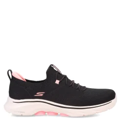 Skechers Sneakers & Athletic|Women's , GO WALK 7 - Abie Sneaker Black Hot Pink