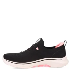 Skechers Sneakers & Athletic|Women's , GO WALK 7 - Abie Sneaker Black Hot Pink