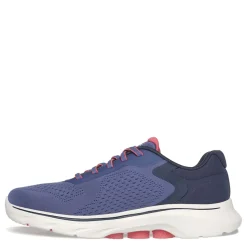 Skechers Sneakers & Athletic|Women's , GO WALK 7 - Cosmic Waves Sneaker Navy Coral