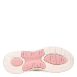 Skechers Sneakers & Athletic|Women's , GO WALK Arch Fit - Crystal Waves Sneaker Taupe/Pink