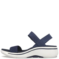 Skechers Sandals|Women's , GO WALK Arch Fit - Polished Sandal Navy