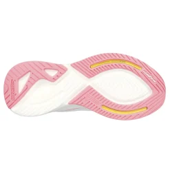 Skechers Sneakers & Athletic|Women's , GO WALK Distance Walker - Morning Sunset Walking Shoe White/Coral