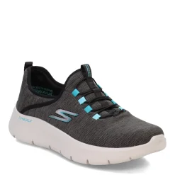 Skechers Sneakers & Athletic|Women's , GO WALK FLEX - Lucy Sneaker Black