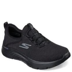 Skechers Sneakers & Athletic|Women's , GO WALK FLEX - Lucy Sneaker Black/Black