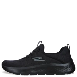 Skechers Sneakers & Athletic|Women's , GO WALK FLEX - Lucy Sneaker Black/Black