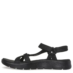 Skechers Sandals|Women's , GO WALK Flex - Sublime Sandal Black