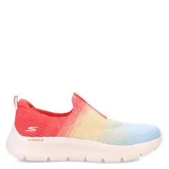 Skechers Sneakers & Athletic|Women's , GO WALK Flex - Cali Sunset Sneaker Red Multi