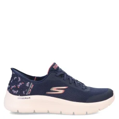 Skechers Sneakers & Athletic|Women's , GO WALK Flex - Slip Ins Walking Shoe Navy Pink