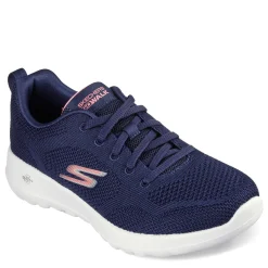Skechers Sneakers & Athletic|Women's , GO WALK Joy - Violet Walking Shoe Navy/Pink
