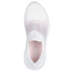 Skechers Sneakers & Athletic|Women's , GO WALK Max Walker Sally Sneaker White Pink