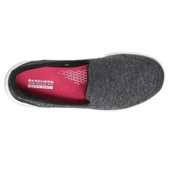 Skechers Slip-On Shoes|Women's , GOwalk 5 - Honor Slip-On Black / White