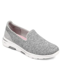 Skechers Sneakers & Athletic|Women's , GOwalk 5 - Honor Slip-On Grey