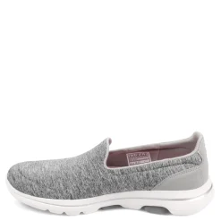 Skechers Sneakers & Athletic|Women's , GOwalk 5 - Honor Slip-On Grey