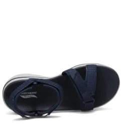 Skechers Sandals|Women's , GOwalk Arch Fit - Cruise Around Sandal Navy