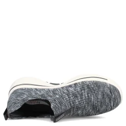 Skechers Slip-On Shoes|Women's , GOwalk Arch Fit - Rainbow Sunrise Slip-On Grey Blue