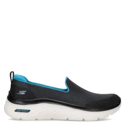 Skechers Sneakers & Athletic|Women's , GOwalk Hyper Burst - Lunar Mars Slip-On Black Turq