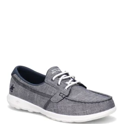 Skechers Sneakers & Athletic|Women's , GOwalk Lite - Isla Boat Shoe - Wide Width Navy