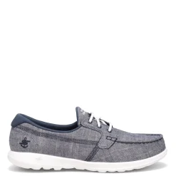 Skechers Boat Shoes|Women's , GOwalk Lite - Isla Boat Shoe - Wide Width Navy