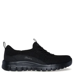 Skechers Sneakers & Athletic|Women's , Graceful - Picture Perfect Sneaker Solid Black