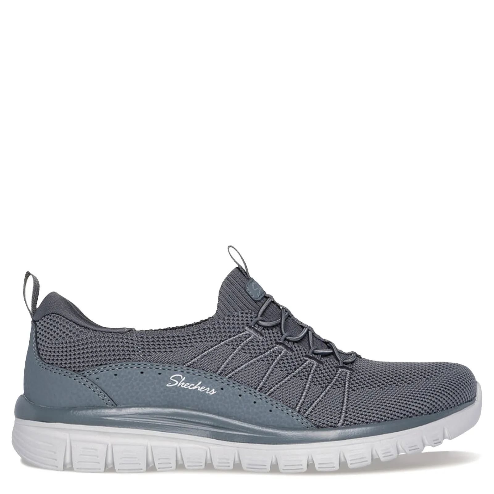 Skechers Sneakers & Athletic|Women's , Graceful - Picture Perfect Sneaker Charcoal