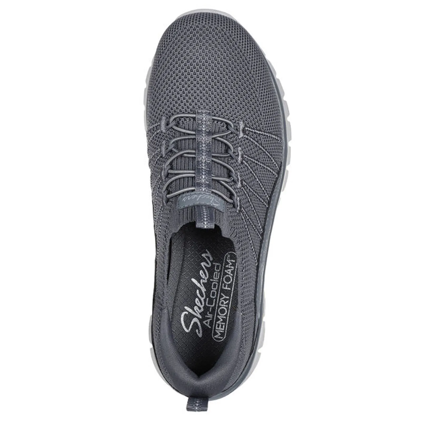 Skechers Sneakers & Athletic|Women's , Graceful - Picture Perfect Sneaker Charcoal