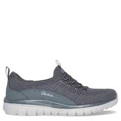 Skechers Slip-On Shoes|Women's , Graceful - Picture Perfect Sneaker Charcoal