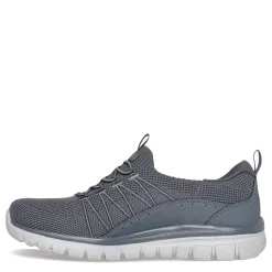 Skechers Slip-On Shoes|Women's , Graceful - Picture Perfect Sneaker Charcoal