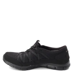 Skechers Slip-On Shoes|Women's , Gratis - Strolling Sneaker Black