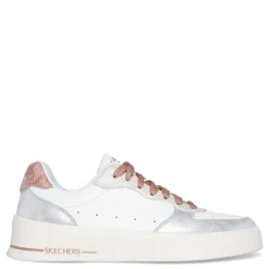 Skechers Sneakers & Athletic|Women's , Hiland - Soft Metals Sneaker White Multi