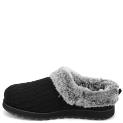 Skechers Clogs & Mules|Women's , Keepsakes - Ice Angel Slip-On - Wide Width Black