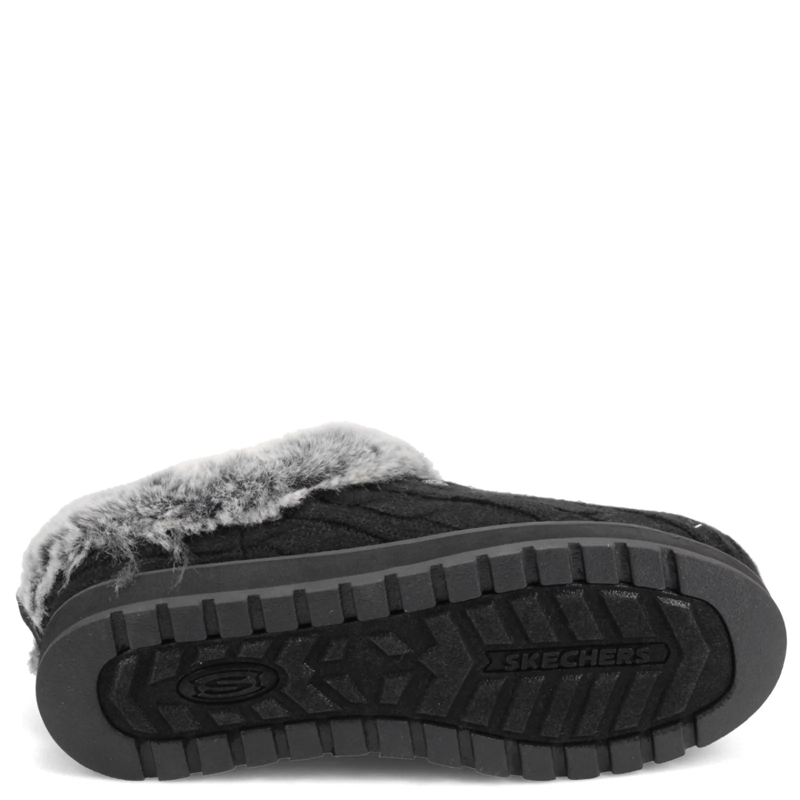 Skechers Slippers|Women's , Keepsakes - Ice Angel Slip-On - Wide Width Black