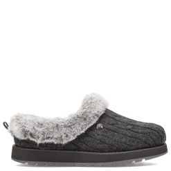 Skechers Slippers|Women's , Keepsakes - Ice Angel Slip-On Charcoal
