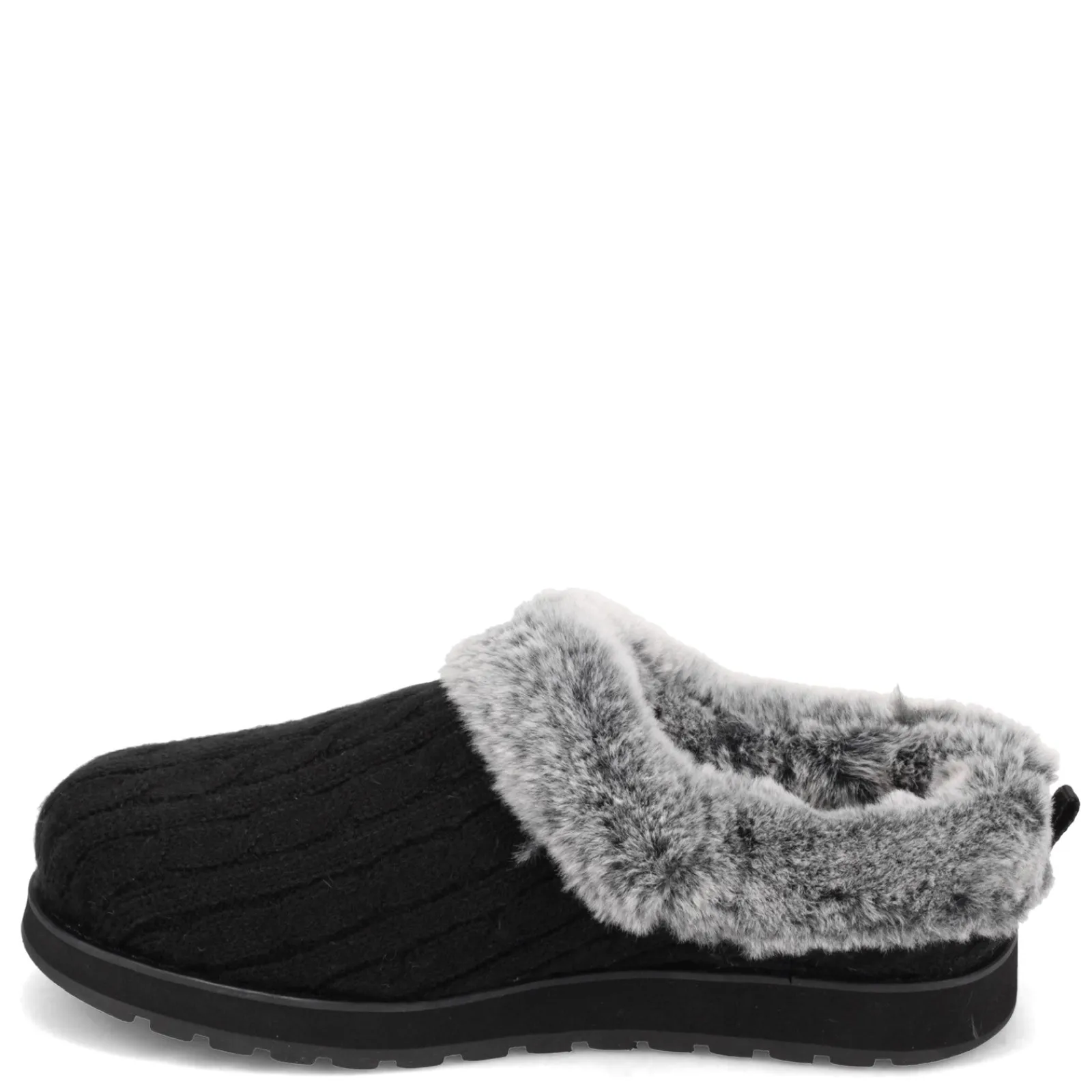 Skechers Slippers|Women's , Keepsakes - Ice Angel Slip-On Black