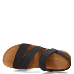 Skechers Sandals|Women's , Lifted Comfort Sandal Black