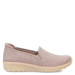 Skechers Loafers|Women's , Lovely Vibe Slip-On Taupe