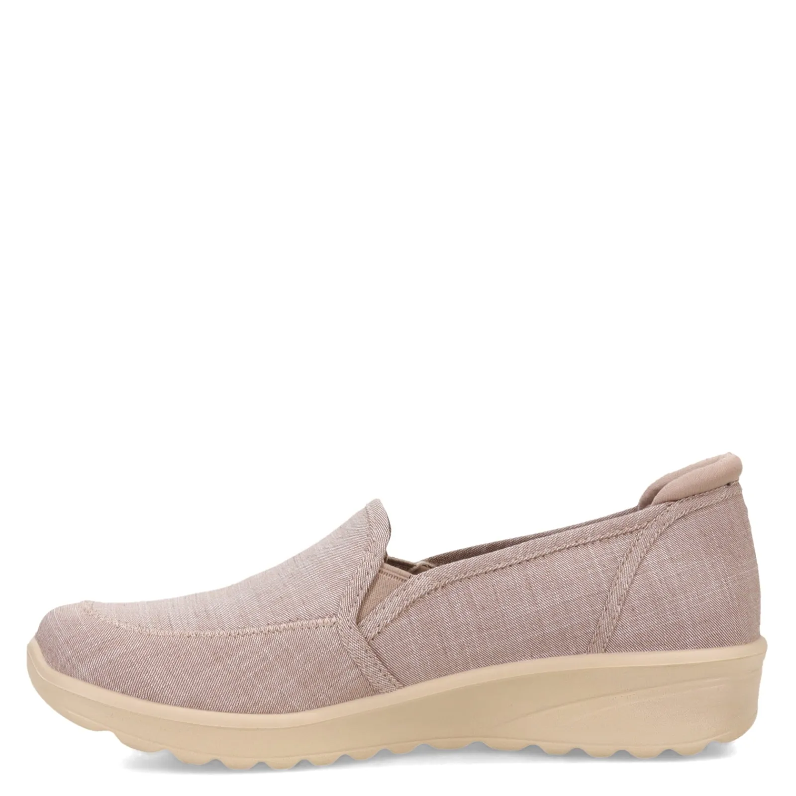 Skechers Loafers|Women's , Lovely Vibe Slip-On Taupe