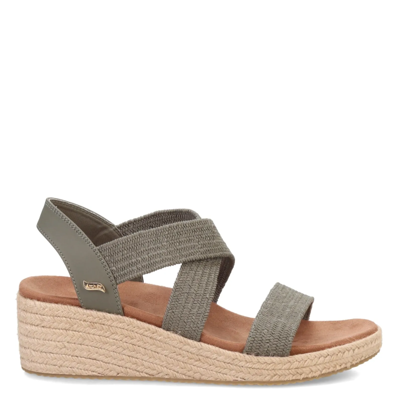 Skechers Sandals|Women's , Martha Stewart: Arch Fit Beverlee - Brentwood Sandal Olive