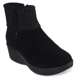 Skechers Boots|Women's , Martha Stewart: Pier-Lite - Fall Stunner Boot Black