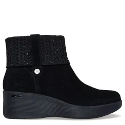 Skechers Boots|Women's , Martha Stewart: Pier-Lite - Fall Stunner Boot Black