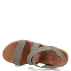 Skechers Wedges|Women's , Martha Stewart: Arch Fit Beverlee - Brentwood Sandal Olive