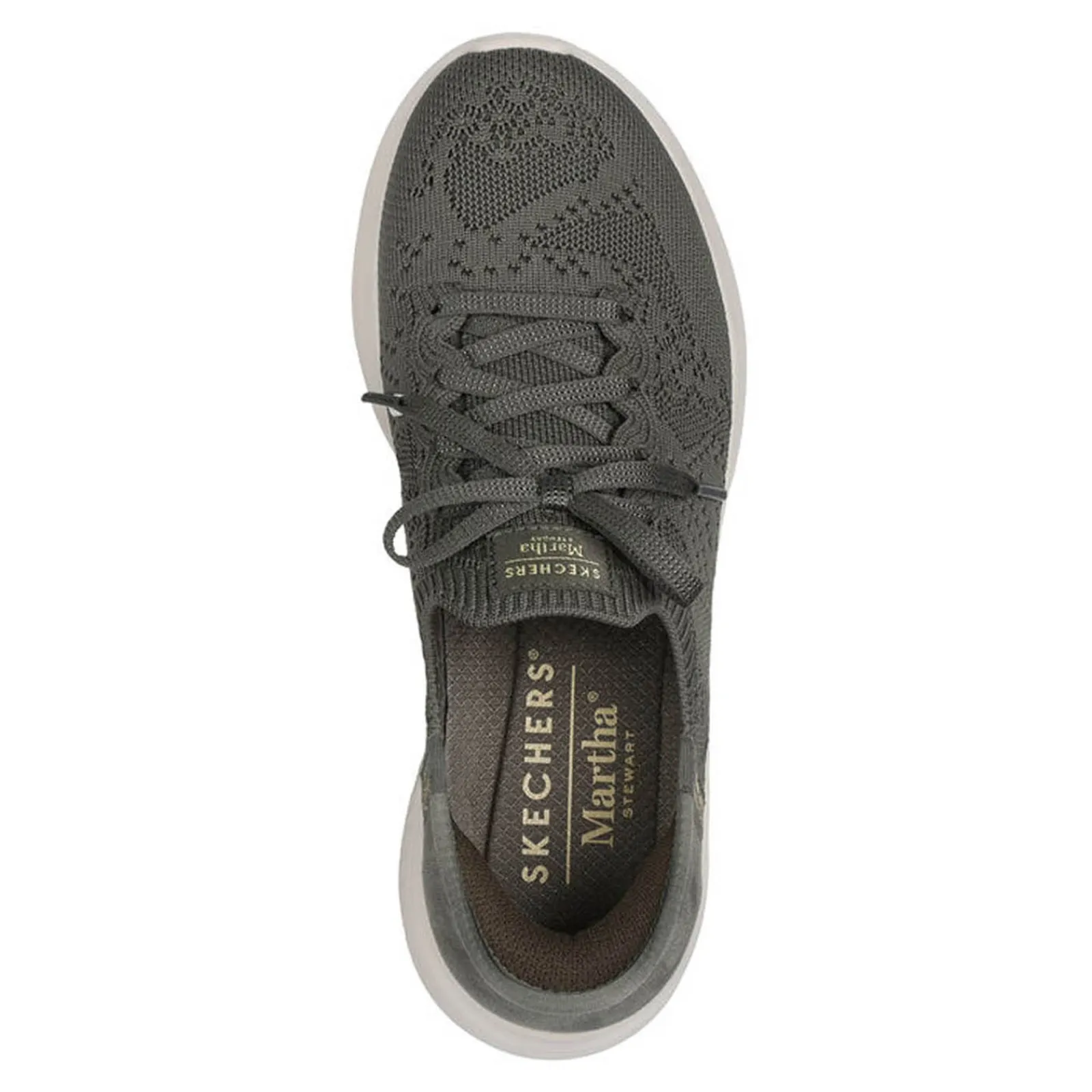 Skechers Sneakers & Athletic|Women's , Martha Stewart - Slip-ins: Ultra Flex 3.0 Back On Track Sneaker Olive