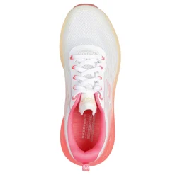 Skechers Sneakers & Athletic|Women's , Max Cushioning Elite - Speed Play Sneaker White/Pink