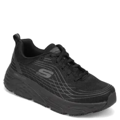 Skechers Work Work & Safety|Women's Skechers, Max Cushioning Elite SR Work Shoe - Wide Width Black