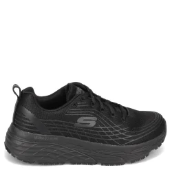 Skechers Work Work & Safety|Women's Skechers, Max Cushioning Elite SR Work Shoe - Wide Width Black